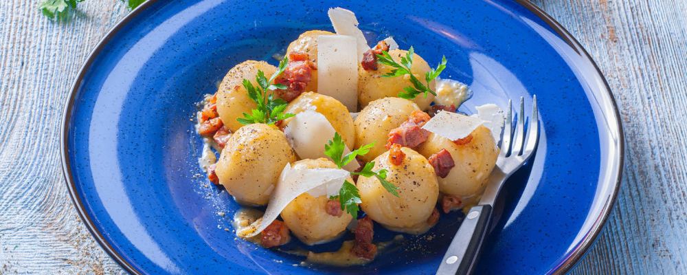 Pyzy alla carbonara