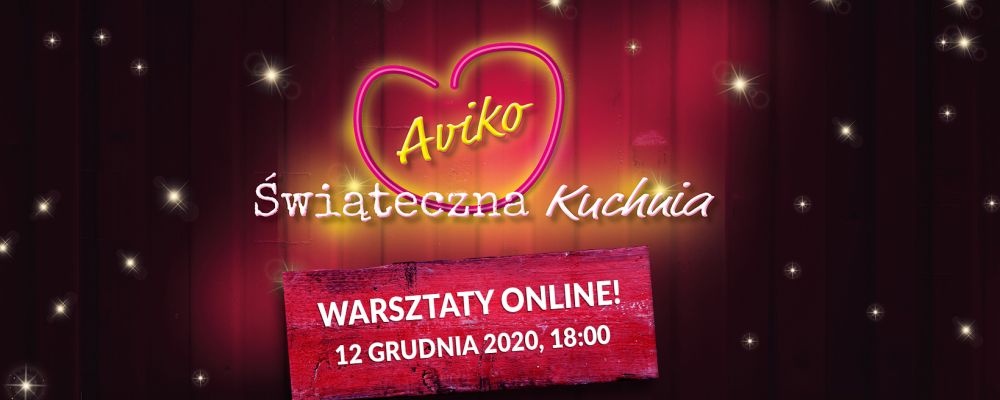 Warsztaty online na żywo z Twojej kuchni!