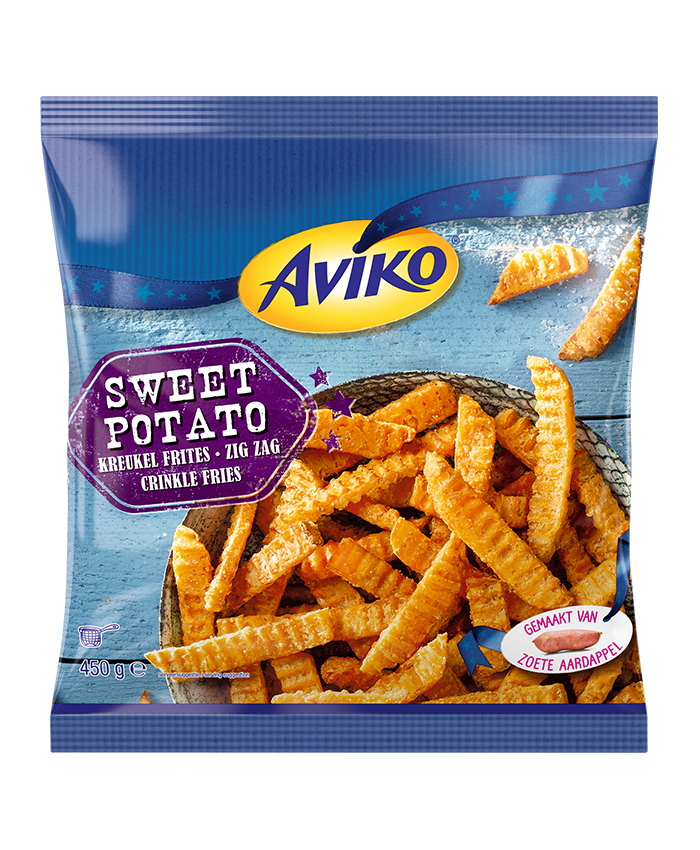 SWEET POTATO CRINKLE FRIES 450