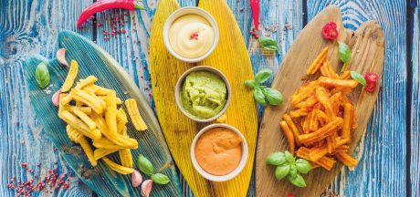 Aviko Wavy Blends z trzema 5-minutowymi dipami